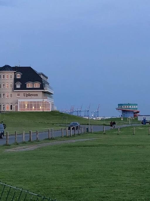 Wohnung "Strandturm" In Wremen Am Deich Exteriér fotografie